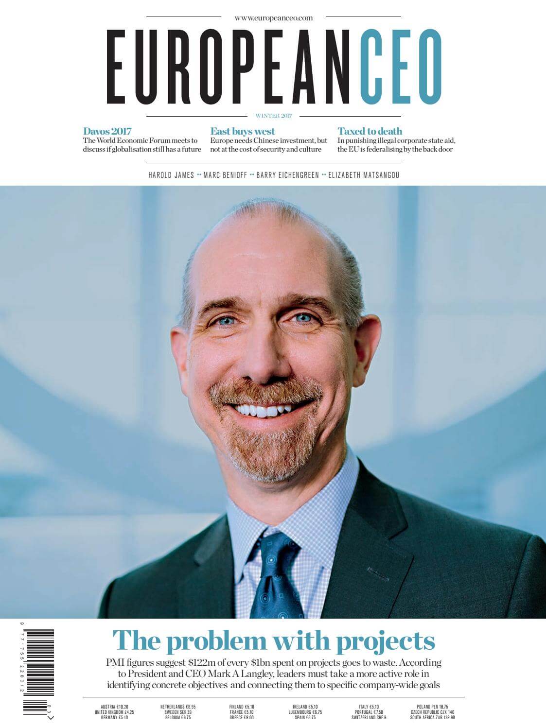 Revista European CEO, Inverno 2017